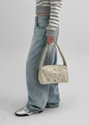 Truckee Eyelet Leather Shoulder Bag
