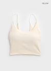 Maruten Crop Strap Sleeveless (Built-in Cap)