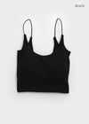 Maruten Crop Strap Sleeveless (Built-in Cap)