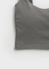 Maruten Crop Strap Sleeveless (Built-in Cap)