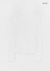 Tabitz See-Through Long Sleeve T-shirt
