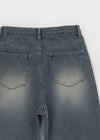 [MADE] Marino Washing Wide Denim Pants