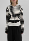 Sking Stripe Crop Hood Zip (Set Purchase Available)