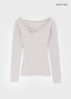 Soldin Lettering Two-Way Long Sleeve T-shirt