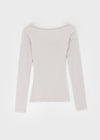 Soldin Lettering Two-Way Long Sleeve T-shirt