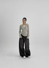 [MADE] Xian Incision Rivet Balloon Pants