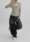 [MADE] Xian Incision Rivet Balloon Pants