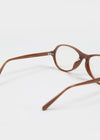 Groosing Horn-rimmed Glasses