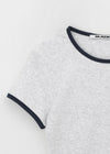 [MADE] Volvel Color Combination Ringer Short Sleeve T-shirt