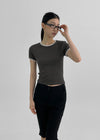 [MADE] Volvel Color Combination Ringer Short Sleeve T-shirt
