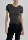 [MADE] Volvel Color Combination Ringer Short Sleeve T-shirt
