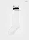 Oysho Sporty Three-Line Knee Socks