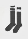 Oysho Sporty Three-Line Knee Socks