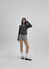 Checkings Banding Short Pants