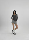 Checkings Banding Short Pants