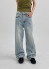 [MADE] Demure Mid-Rise Denim Pants