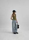 [MADE] Demure Mid-Rise Denim Pants