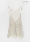 Zensil Layered See-Through Layered Dress