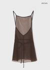 Zensil Layered See-Through Layered Dress