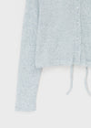 [MADE] Nitiden Linen Knit Hooded Cardigan
