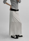 [MADE] Louvtang Dot Long Skirt