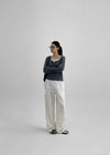 [MADE] Minos Linen Banding Pants