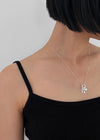 (SILVER 925)Rosepi Key Necklace