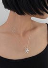 (SILVER 925)Rosepi Key Necklace