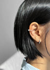 (SILVER 925)Denil Ball Ear Cuff