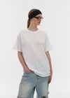 [B-BASIC] Washable Cool Round Box Short Sleeve T-shirt