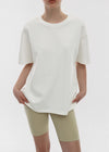 [B-BASIC] Solid Cotton Short Sleeve T-shirt