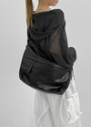 Torque Leather Crossbody Bag