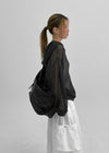 Torque Leather Crossbody Bag