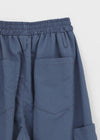 TheQ Nylon Pocket Wide Pants (Set with Belt)