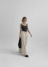 [MADE] Minos Linen Banding Pants