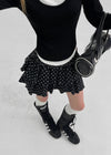 [MADE] Mureal Dot Cancan Skirt Pants