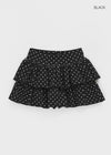 [MADE] Mureal Dot Cancan Skirt Pants