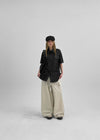Stomber Cotton Wide Cargo Pants