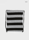 Forstin Stripe Knit Drawstring Bag