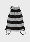 Forstin Stripe Knit Drawstring Bag
