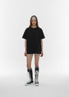 [B-BASIC] Washable Cool Round Box Short Sleeve T-shirt