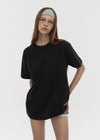 [B-BASIC] Washable Cool Round Box Short Sleeve T-shirt