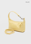 Koiche Buckle Mini Hobo Bag (Genuine Leather)