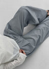 Themati Stripe Summer Slit Banding Pants