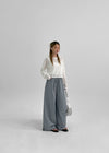 Themati Stripe Summer Slit Banding Pants