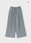 Themati Stripe Summer Slit Banding Pants