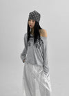 Loonky Loose Fit Graphic Long Sleeve Tee