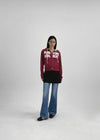 Frency Ribbed U-Neck Short Sleeve Tee