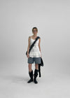 [MADE] Perotti Frill Layered Sleeveless