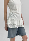[MADE] Perotti Frill Layered Sleeveless